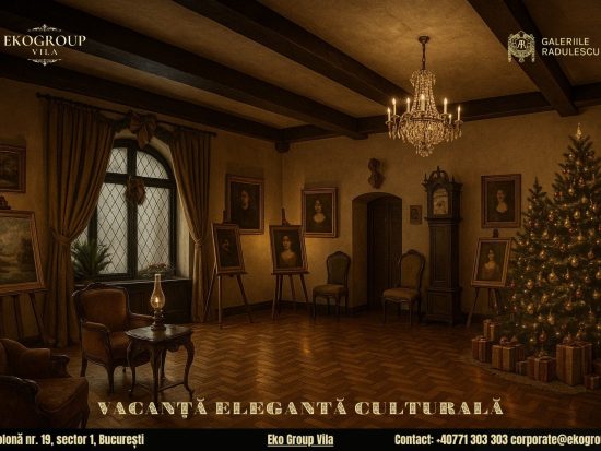 Vacanța de Crăciun la Eko Group Vila: O Experiență Culturală în Spiritul Crăciunului Anilor ’30